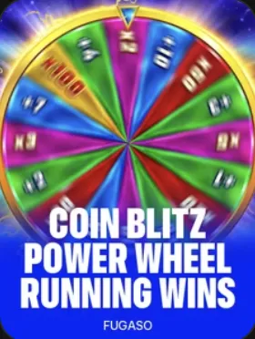 Coin Blitz Power Wheel Running Wins hold and win slot at Vibes Casino