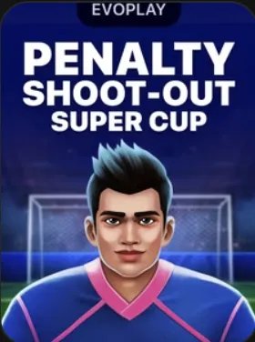 Penalty Shoot Out Super Cup skill game at Vibes Casino